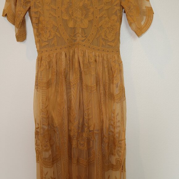 Wild Honey Lace Maxi Dress - Picture 6 of 9